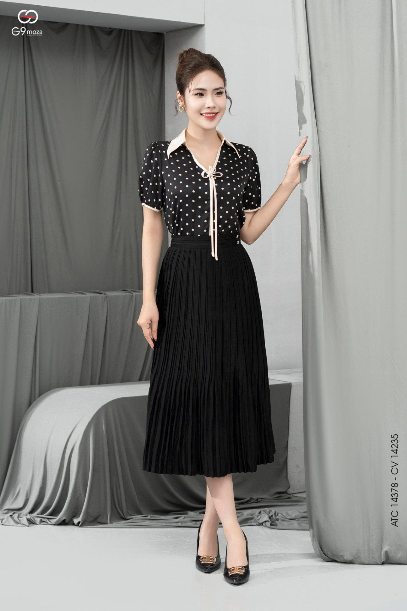 Áo sơ mi tay cộc 25S57ATC14378-1