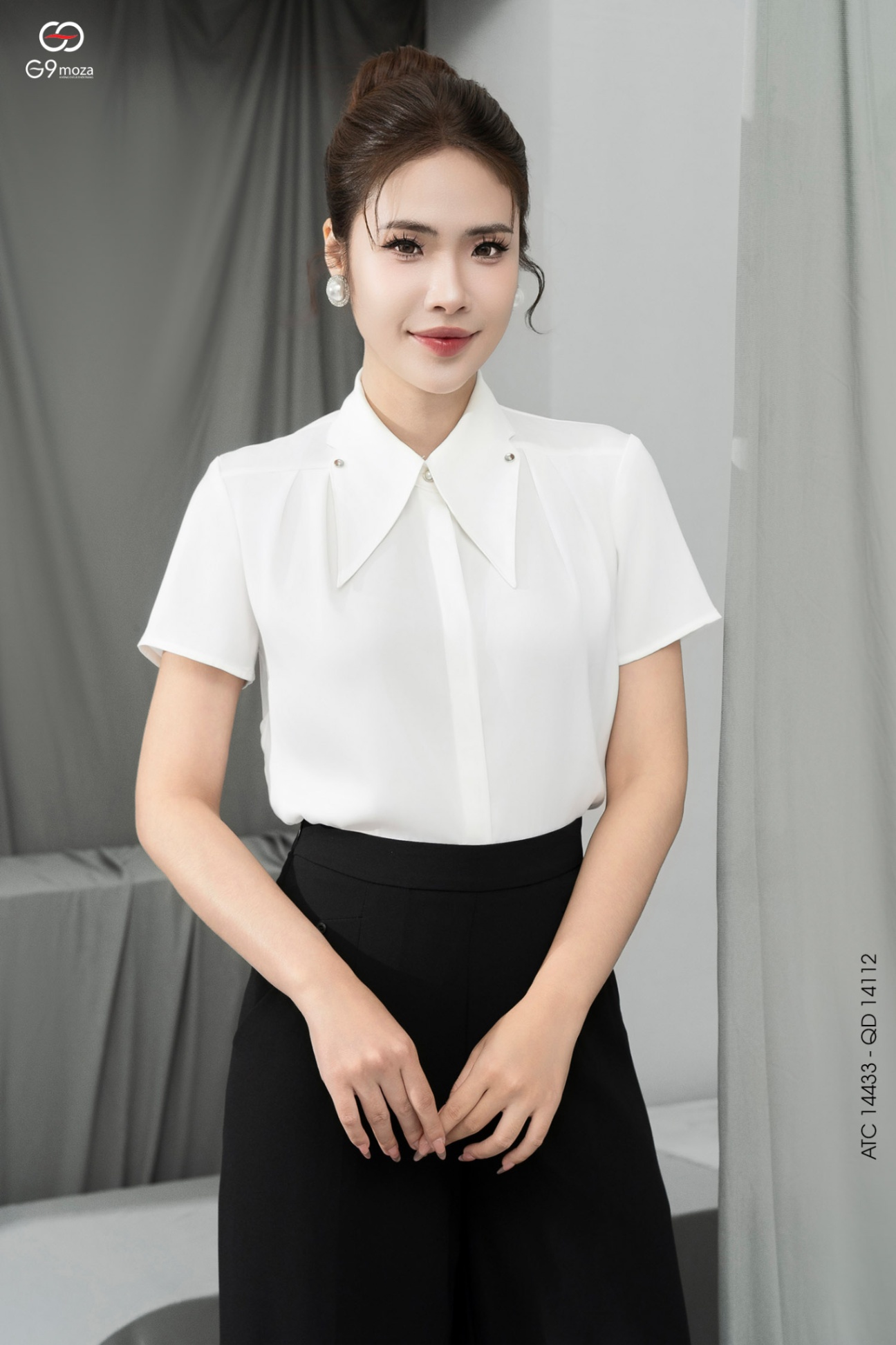 Áo sơ mi tay cộc 25S17ATC14433-2