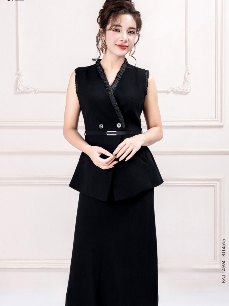 Áo blazer sát nách 25S56BAQ14594-1