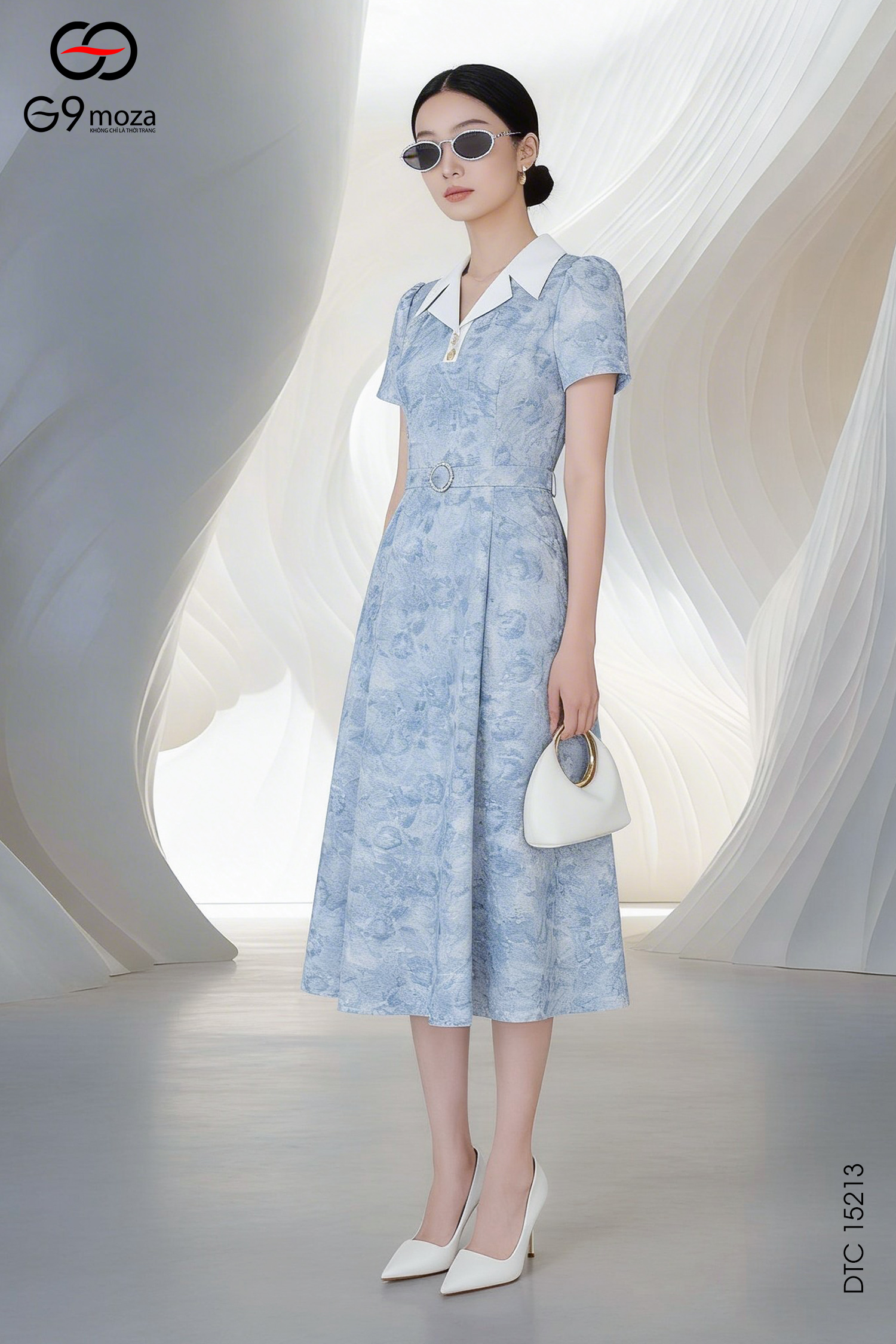 Đầm tay cộc 15213